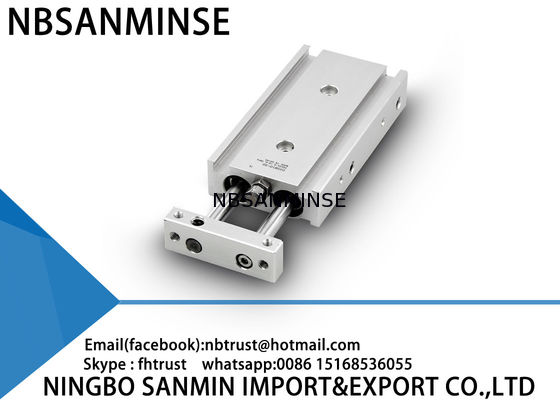 Тип размер изготовленного на заказ двойного цилиндра воздуха штанги пневматического основной скважины 6мм 10мм 15мм