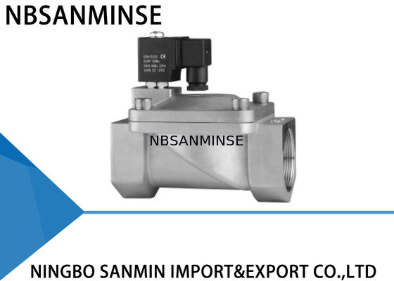 Большая нержавеющая сталь 304 клапана соленоида диаметра П7 нормально открытая/316