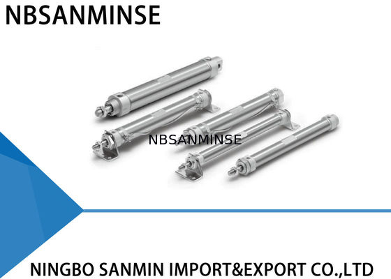 КМ2 стандартного типа цилиндра штанги пневматического цилиндра воздуха одиночного двойного действующего пневматического