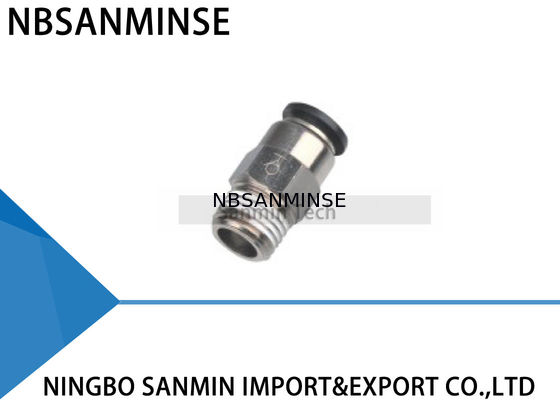 Нажим СПК пневматический в штуцерах клапана стопа проветривает соединитель Саньмин запечатывания прямого соединения само-