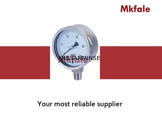 2 манометр нержавеющей стали 4 дюймов жидкостный, сухой тип манометр воды цифров