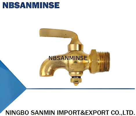 Латунный угловой клапан с прочным латунным корпусом и уплотнительной поверхностью