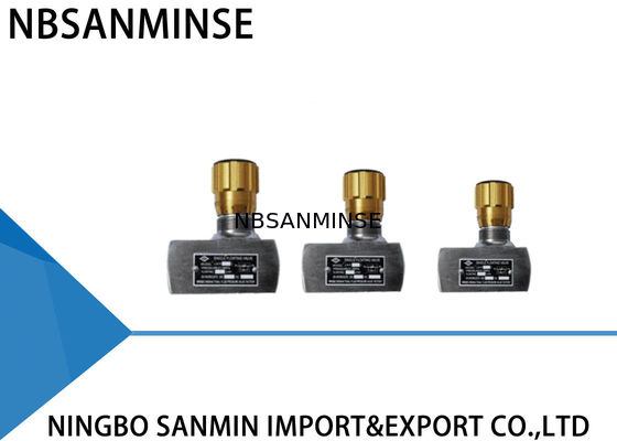 Трубчатое одно ЛА L индустрия клапана дросселя пути AL гидравлическая