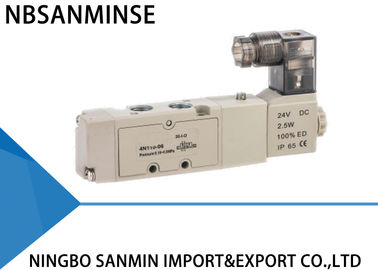 Double / Single Coil Electro Pneumatic Solenoid Directional Control Valve 1 / 8 Inch