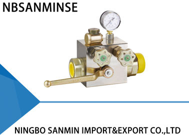 AQF Small Hydraulic Solenoid Valve , High Safety Ball Valve For Accumulator