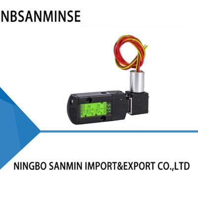 Small Spool Plate Pneumatic Solenoid Valve Single Electric Control CT4 NBR PUR Sealed