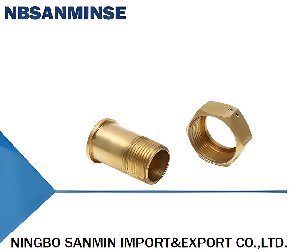Water Meter Takeover Brass Plumbing Fittings For Water Oil Air