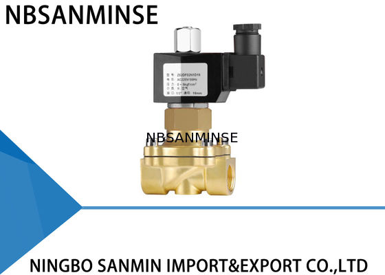 Анти- взрыв З6 выковал латунную температуру ℃ клапана соленоида нормально открытое 0 до 65