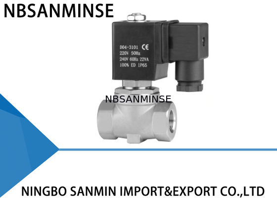 П4 мини пилот клапана воды соленоида латуни/СС 316 электрический привелся в действие действие