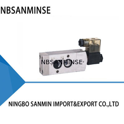 Все из нержавеющей стали Одно электрическое управление Пневматический соленоидный клапан 5/2 Конверсия 3/2 0,2-1,0Mpa