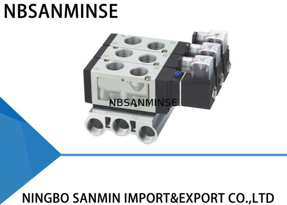 5 порт Г3/4" тип пневматического клапана соленоида трубы потока внутренний пилотный