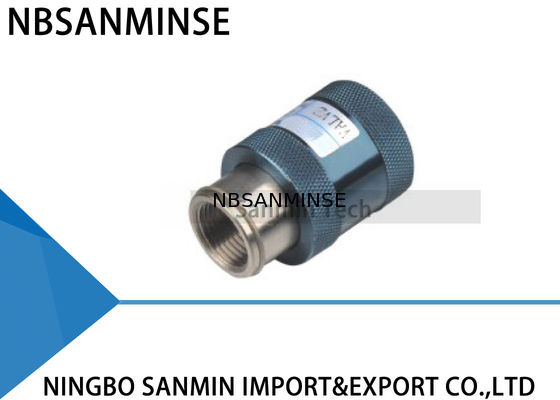 Женский мужской пневматический механический клапан СВ вручает штуцеры клапана скольжения руки сползая переключателей