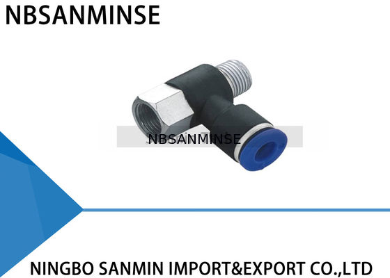 Соединитель используемый штуцером тележки аксессуаров банджо ПХФ женским подходящим пластиковым воздуха Саньмин