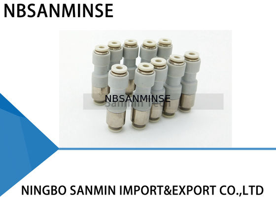 Быстрые ПКВУ пневматические соединяют встроенный соединитель Саньмин касания компрессора воздуха одного штуцеров соединения задерживающего клапана