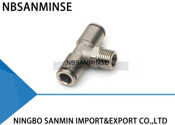 МПТ все Метал штуцер пневматического воздуха тройника ветви штуцеров воздуха мужского пневматический латунный