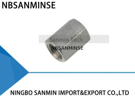 Штуцеры потока дефолта БСПТ (р) латунные пневматические с хорошим славным покрытым никелем