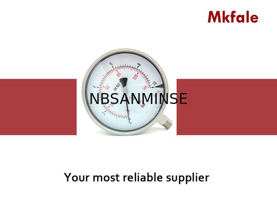 Манометр манометра 6 дюймов жидкостный с задней частью/дном СМСС 160мм