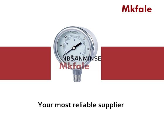 Соединение жидкостного манометра нержавеющей стали точности нормальное двухкусочное привинченное