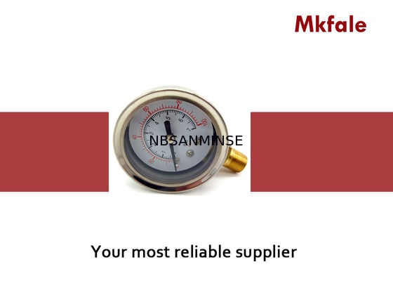 СМ2СБ 40Б/л жидкость заполнило манометр воды с 2 привинченным соединением