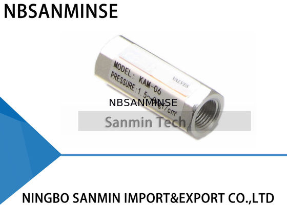 1/8 1/4 3/8 1/2 стандартных пневматических механических задерживающих клапанов клапана НБСАНМИНСЭ КАМ пневматических