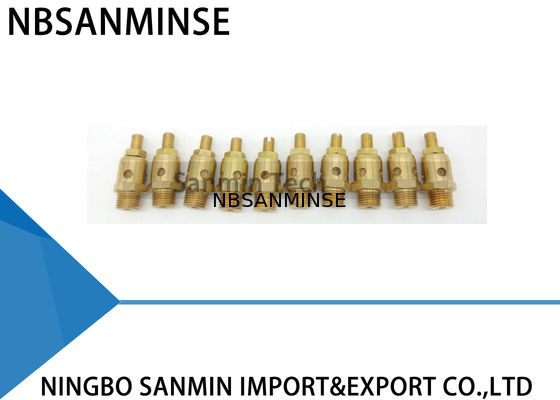 Пневматический штуцер латуни звукоглушителя клапана дросселя шумоглушителя вытыхания частей пневматический