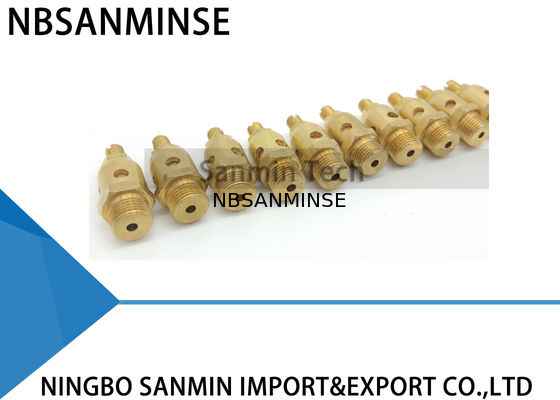 Пневматический штуцер латуни звукоглушителя клапана дросселя шумоглушителя вытыхания частей пневматический