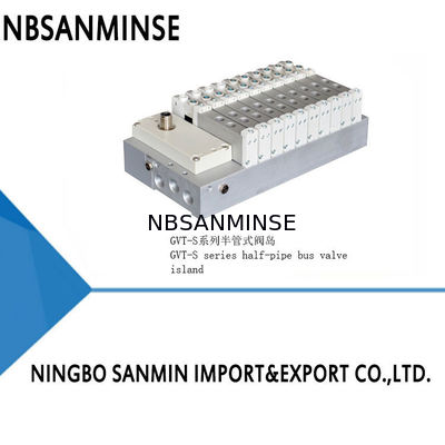 GVT-S/GVT-M серии полутрубный автобус клапан островный автобус нижнего соединения клапанный терминал