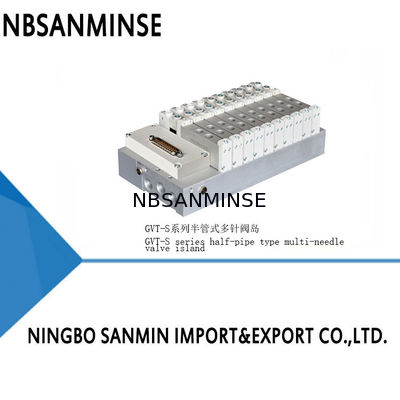 GVT-S/GVT-M серии полутрубный автобус клапан островный автобус нижнего соединения клапанный терминал