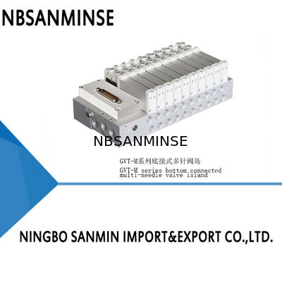 GVT-S/GVT-M серии полутрубный автобус клапан островный автобус нижнего соединения клапанный терминал