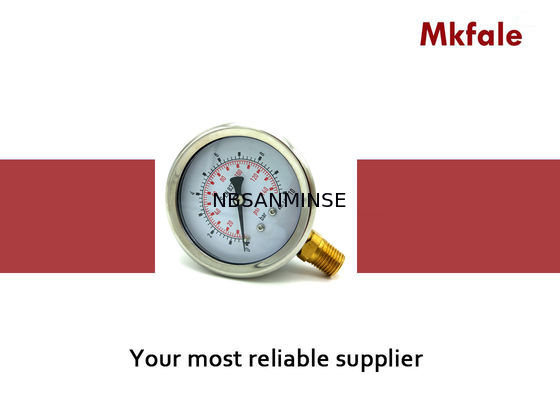 СМ1СП - манометр 63мм л/б заполненный жидкостью для весьма применения вибрации