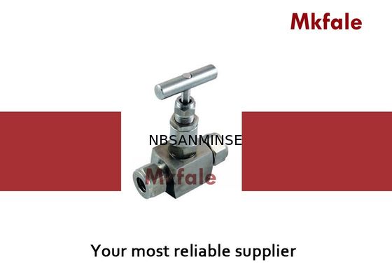 Гаечная резьба СС316 клапана 3000ПСИ 6000ПСИ нержавеющей стали давления игольчатых клапанов высокая