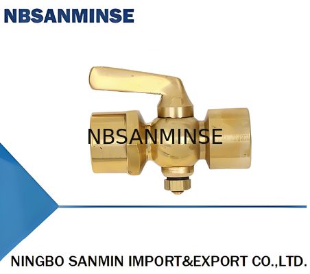305-DN6 305-DN10 305-DN15 Двухголовый медный прибор для измерения давления с медной уплотнительной поверхностью