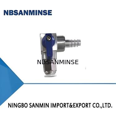 Шаровый SS316 Миниатюрный пневматический клапан для литья