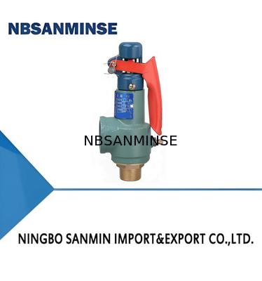 Предохранительный клапан из чугуна с ключом, давление 35 бар