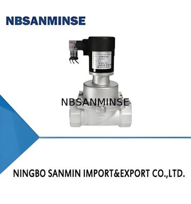 Химический электромагнитный клапан из нержавеющей стали 304 с напряжением DC12V-AC380V и рабочей температурой 5-50°C