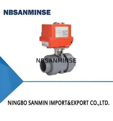 Компактный электрический шаровой клапан с высоким крутящим моментом с рабочей температурой от 5 до 50 °C для надежной работы