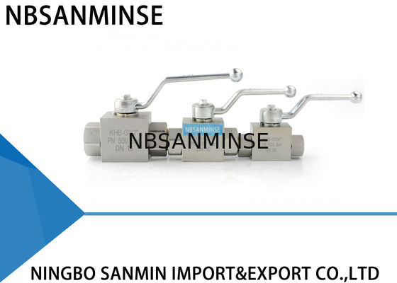 Стандартная индустрия шарикового клапана НПТ г ручная на с материале стали углерода клапана