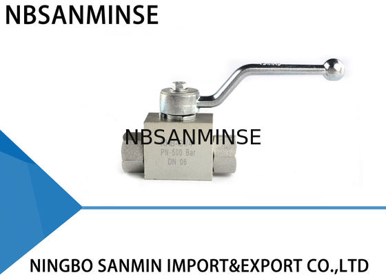 Стандартная индустрия шарикового клапана НПТ г ручная на с материале стали углерода клапана