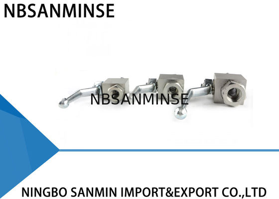 Стандартная индустрия шарикового клапана НПТ г ручная на с материале стали углерода клапана