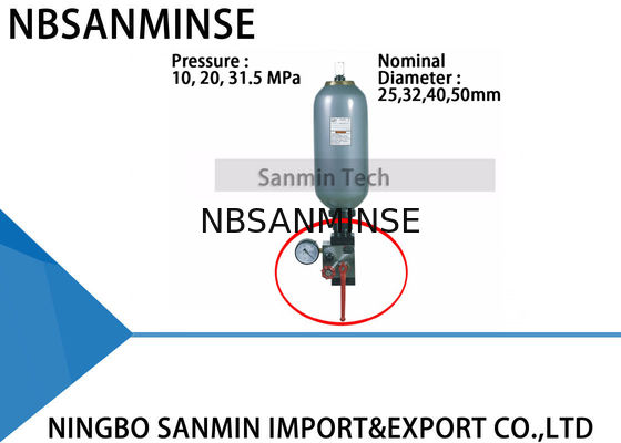 Клапан переполнения гидравлического аккумулятора стали углерода сразу действующий поглощает вибрацию