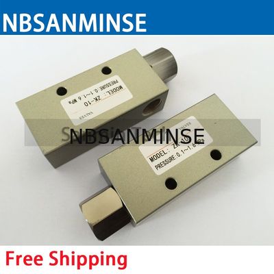 Генератор 1/8 вакуума NBSANMINSE ZK 1/4 частей 3/8 1/2 пневматических вакуумов автоматизации выталкивателя 1MPa вакуума