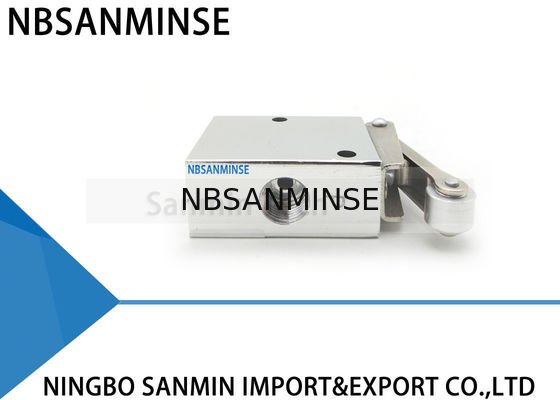 Тип механическое трехстороннее стопа механического клапана серии 1/4 ДЖМ пневматический клапана дросселя запорного клапана клапана двух позиционное
