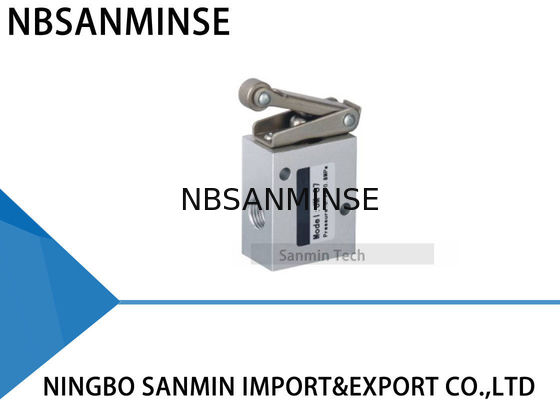 Тип механическое трехстороннее стопа механического клапана серии 1/4 ДЖМ пневматический клапана дросселя запорного клапана клапана двух позиционное