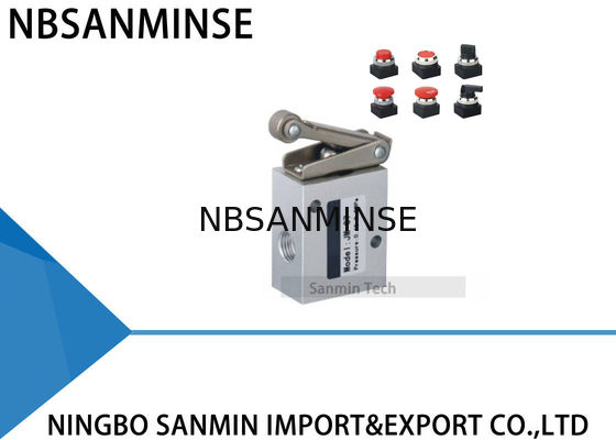 Тип механическое трехстороннее стопа механического клапана серии 1/4 ДЖМ пневматический клапана дросселя запорного клапана клапана двух позиционное