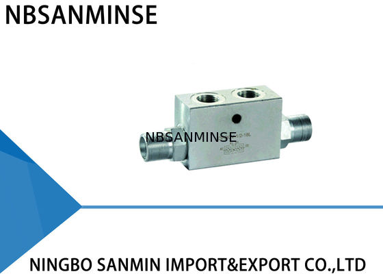 Сталь углерода задерживающего клапана DPOCV двойная Polit работая гидравлическая