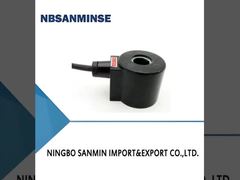 16431 Свинцовый тип соленоидный клапан катушка DC 18 Ватт Нормальная мощность Черный цвет