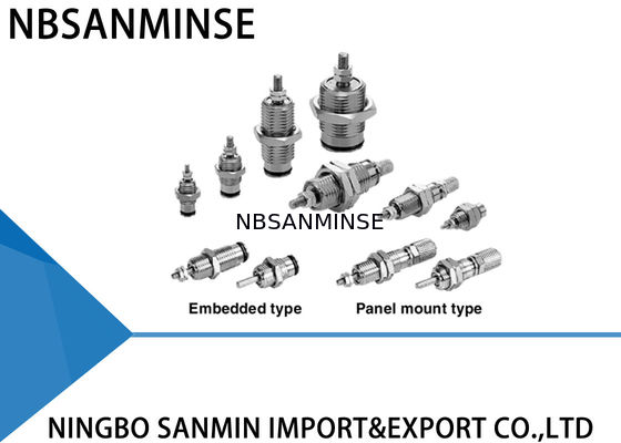 Пневматический цилиндр одинарного действия CJP с пружинным возвратом серии Pin для текстильного оборудования