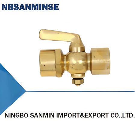 305-DN6 305-DN10 305-DN15 Двухголовый медный прибор для измерения давления с медной уплотнительной поверхностью